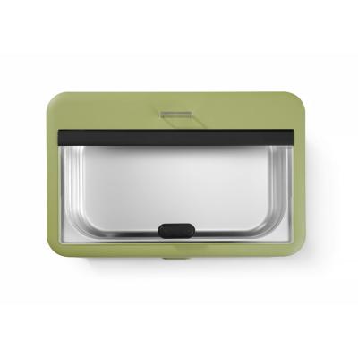 Chafing dish UNIQ, HENDI, designed by Robert Bronwasser, GN 1/1, Zelená, 230V/700W, 607x402x(H)245mm | 470435